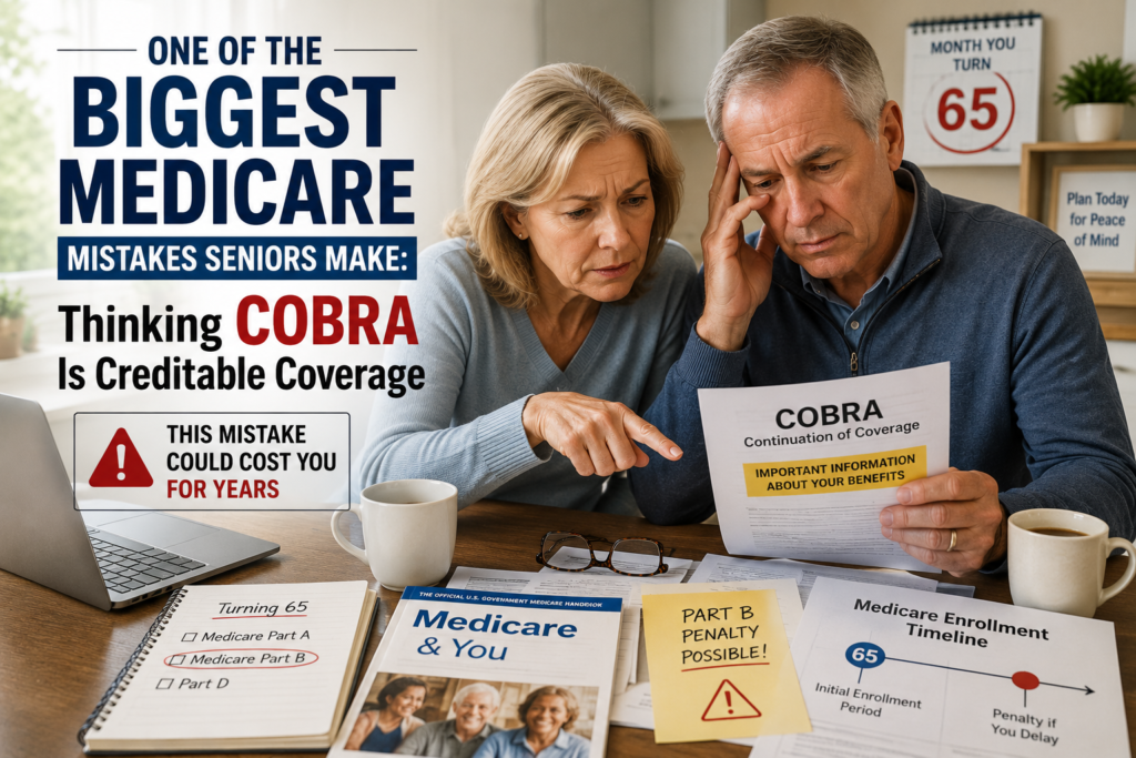 One of the Biggest Medicare Mistakes Seniors Make: Thinking COBRA Is Creditable Coverage