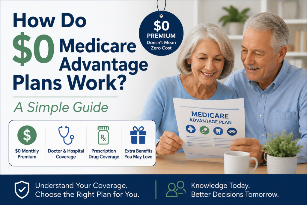 How Do $0 Medicare Advantage Plans Work? A Simple Guide for 2026