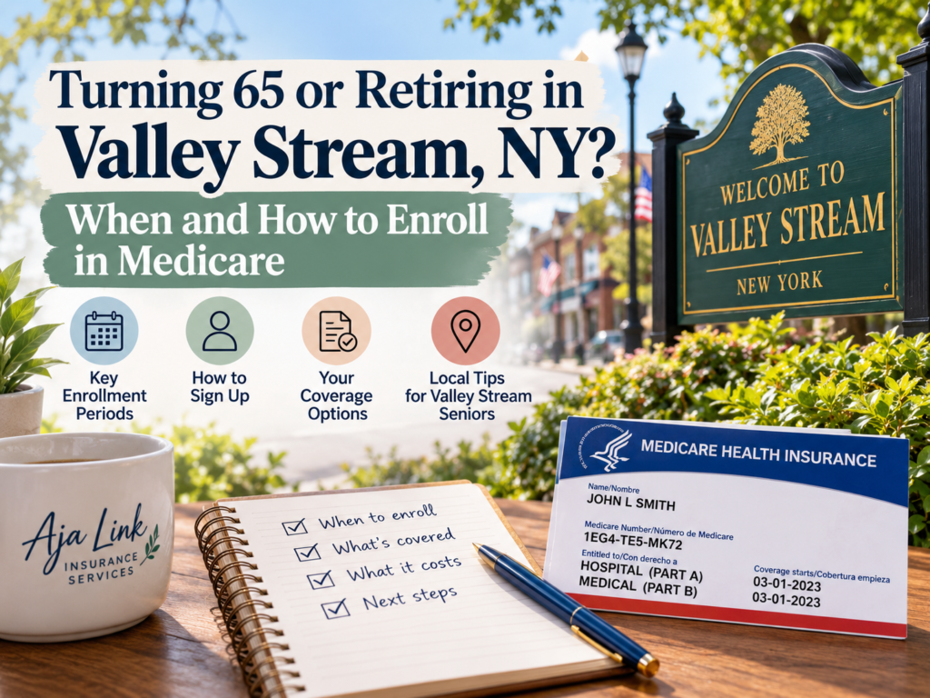 Turning 65 or Retiring in Valley Stream, NY? When and How to Enroll in Medicare
