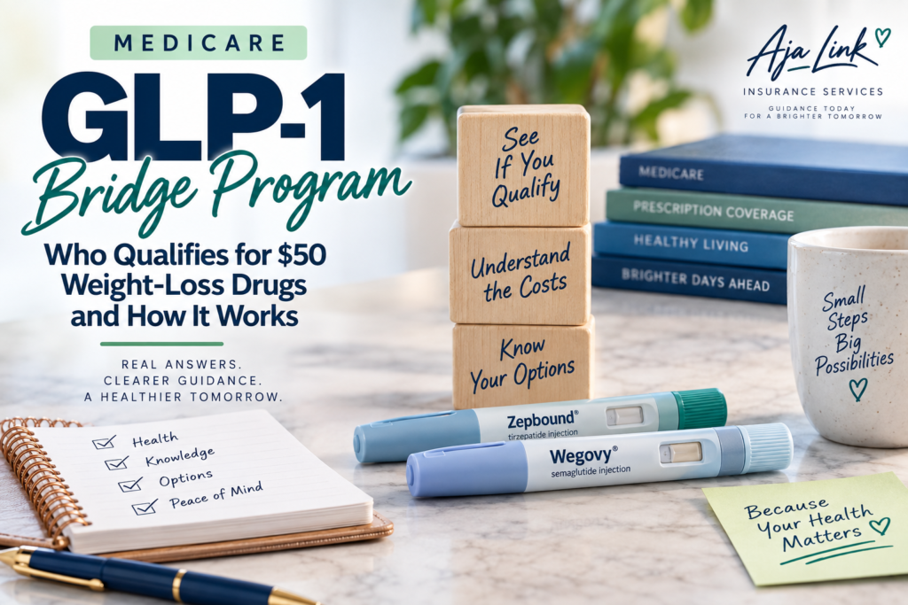 Medicare GLP-1 Bridge Program: Who Qualifies for $50 Weight-Loss Drugs and How It Works
