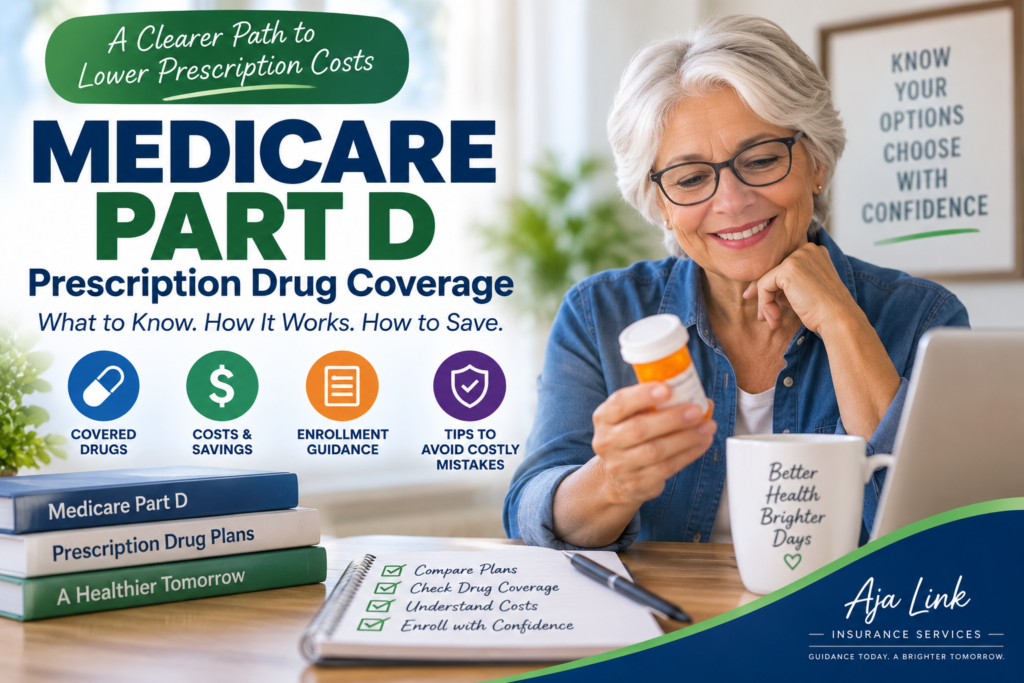 Medicare Part D prescription drug coverage guide explaining plan costs, covered drugs, enrollment, and ways to avoid costly mistakes.